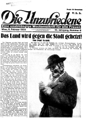 Die Unzufriedene