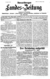 Vorarlberger Landes-Zeitung