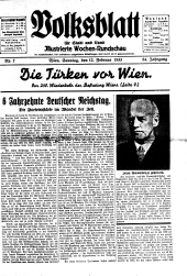 Volksblatt für Stadt und Land