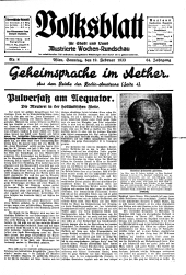 Volksblatt für Stadt und Land