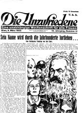 Die Unzufriedene