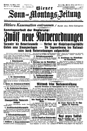 Wiener Sonn- und Montags-Zeitung