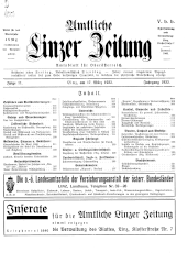 Amtliche Linzer Zeitung