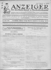 Oesterreichische Buchhändler-Correspondenz