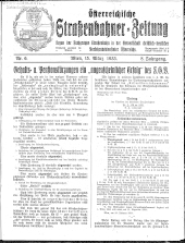 Österreichische Straßenbahner-Zeitung