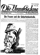 Die Unzufriedene