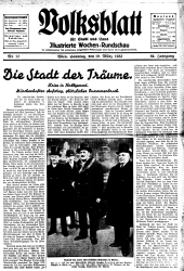 Volksblatt für Stadt und Land