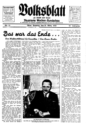 Volksblatt für Stadt und Land