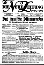 Die neue Zeitung