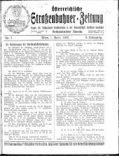 Österreichische Straßenbahner-Zeitung