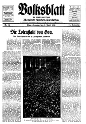 Volksblatt für Stadt und Land