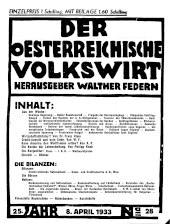 Der österreichische Volkswirt