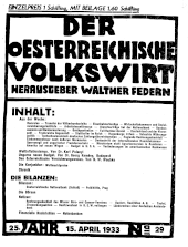 Der österreichische Volkswirt