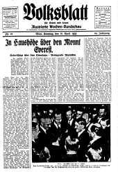 Volksblatt für Stadt und Land