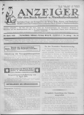 Oesterreichische Buchhändler-Correspondenz