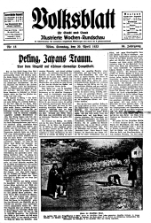 Volksblatt für Stadt und Land