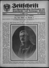 Zeitschrift d. Österr. Reichs-Verbandes f. Feuerwehr- und Rettungswesen