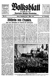 Volksblatt für Stadt und Land