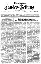 Vorarlberger Landes-Zeitung