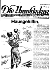 Die Unzufriedene