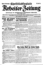 Christlich-soziale Arbeiter-Zeitung