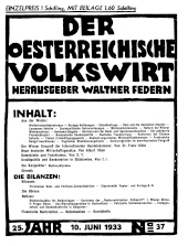 Der österreichische Volkswirt