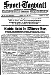 (Wiener) Sporttagblatt