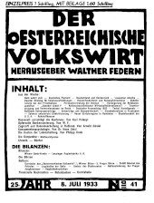 Der österreichische Volkswirt