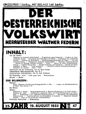 Der österreichische Volkswirt