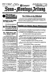 Wiener Sonn- und Montags-Zeitung