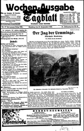 Neues Wiener Tagblatt (Wochen-Ausgabei)