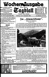 Neues Wiener Tagblatt (Wochen-Ausgabei)