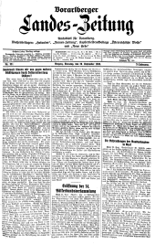 Vorarlberger Landes-Zeitung