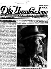 Die Unzufriedene