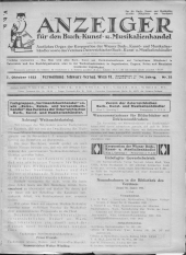 Oesterreichische Buchhändler-Correspondenz