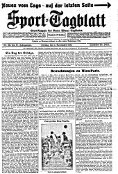 (Wiener) Sporttagblatt