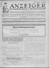 Oesterreichische Buchhändler-Correspondenz