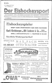 Der Eishockeysport