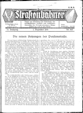 Der Straßenbahner