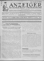 Oesterreichische Buchhändler-Correspondenz