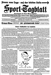 (Wiener) Sporttagblatt