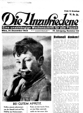 Die Unzufriedene