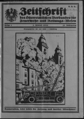 Zeitschrift d. Österr. Reichs-Verbandes f. Feuerwehr- und Rettungswesen