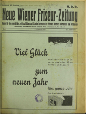 Neue Wiener Friseur-Zeitung