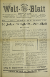 (Neuigkeits) Welt Blatt