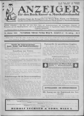 Oesterreichische Buchhändler-Correspondenz