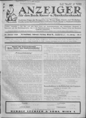 Oesterreichische Buchhändler-Correspondenz