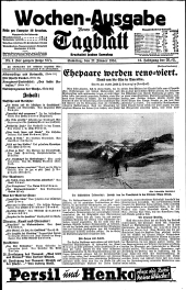 Neues Wiener Tagblatt (Wochen-Ausgabei)