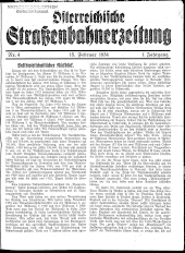 Österreichische Straßenbahnerzeitung