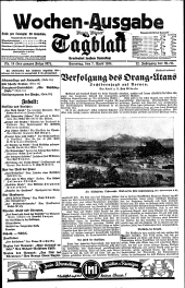 Neues Wiener Tagblatt (Wochen-Ausgabei)